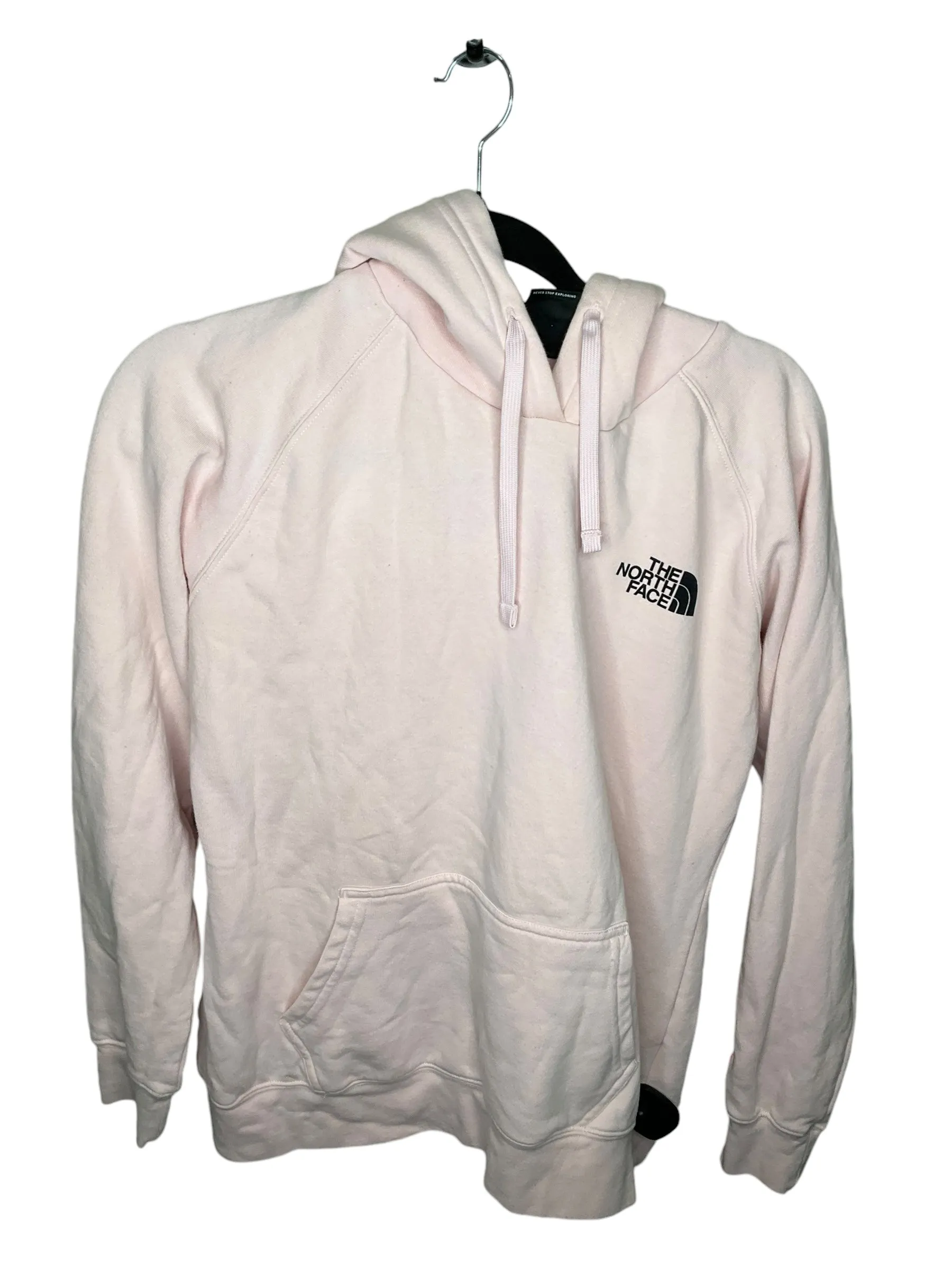 Athletic Sweatshirt Hoodie By The North Face In Pink, Size: M Raw Linen