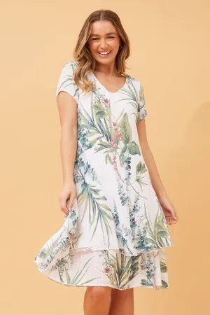 ELECTRA BOTANICAL PRINT DRESS EcoConscious Production