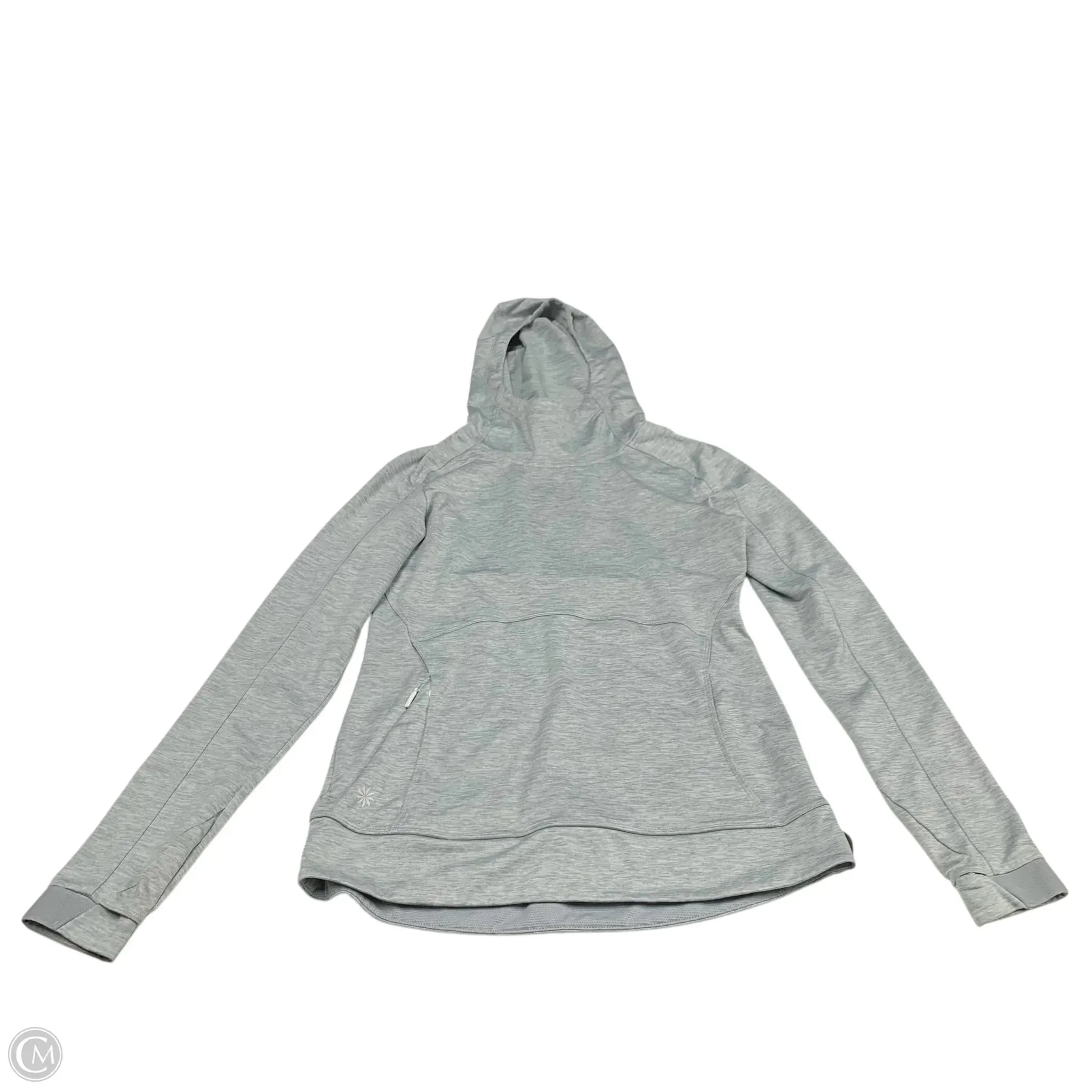 Athletic Sweatshirt Hoodie By Athleta In Grey, Size: Xs Modern Fashion Active Apparel
