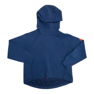Party Guest Luxury Core Athletic Sweatshirt Hoodie By Zyia In Blue, Size:Xs