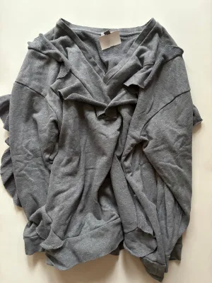 Opaque Tone Sweatshirt Crewneck By Chelsea 28 In Grey, Size: L