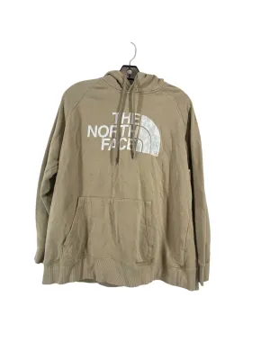 Ergonomic Pattern Easy Wash Sweatshirt Hoodie By The North Face In Beige, Size: Xl