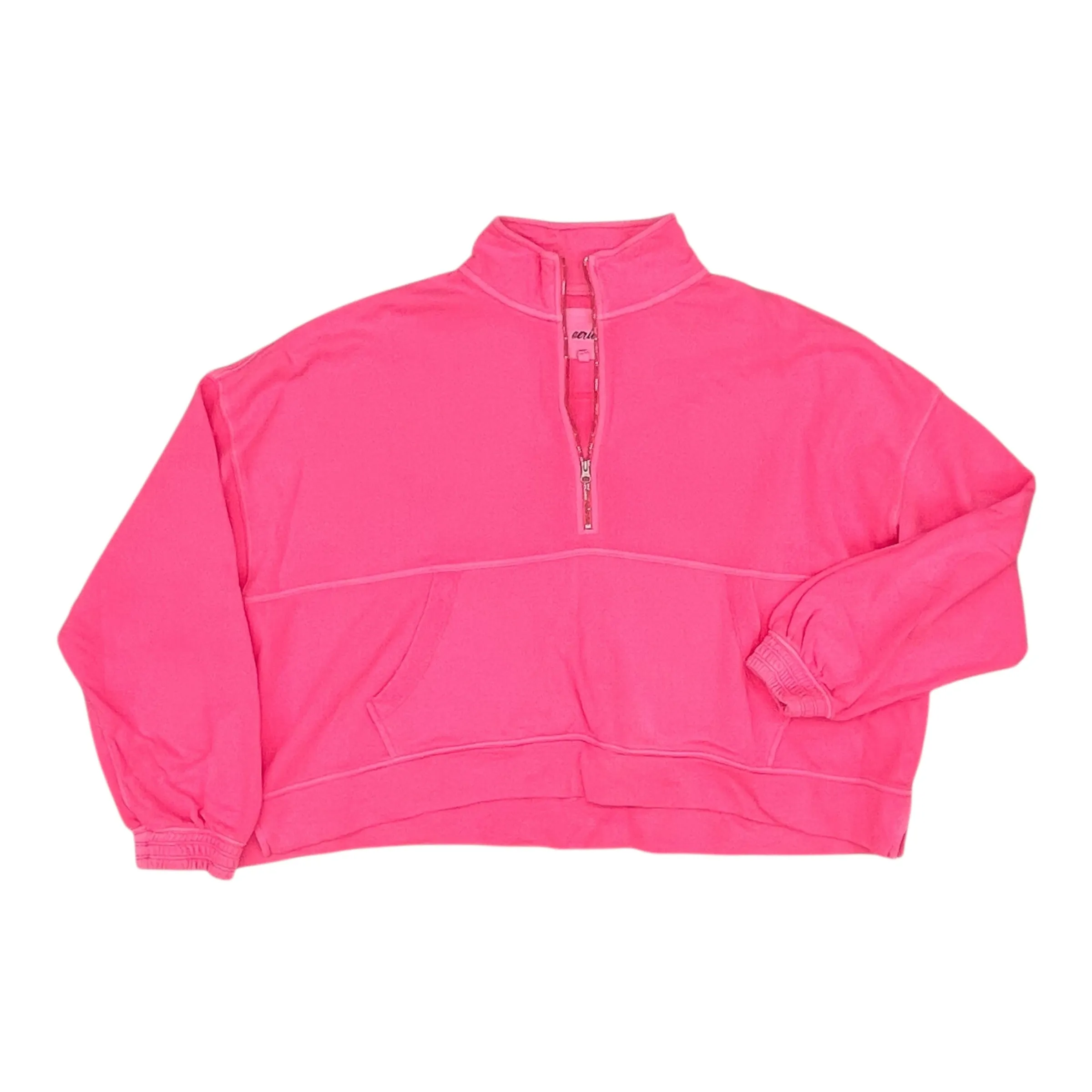 Sweatshirt Crewneck By Aerie In Pink, Size:L Silk Glow Festival Air