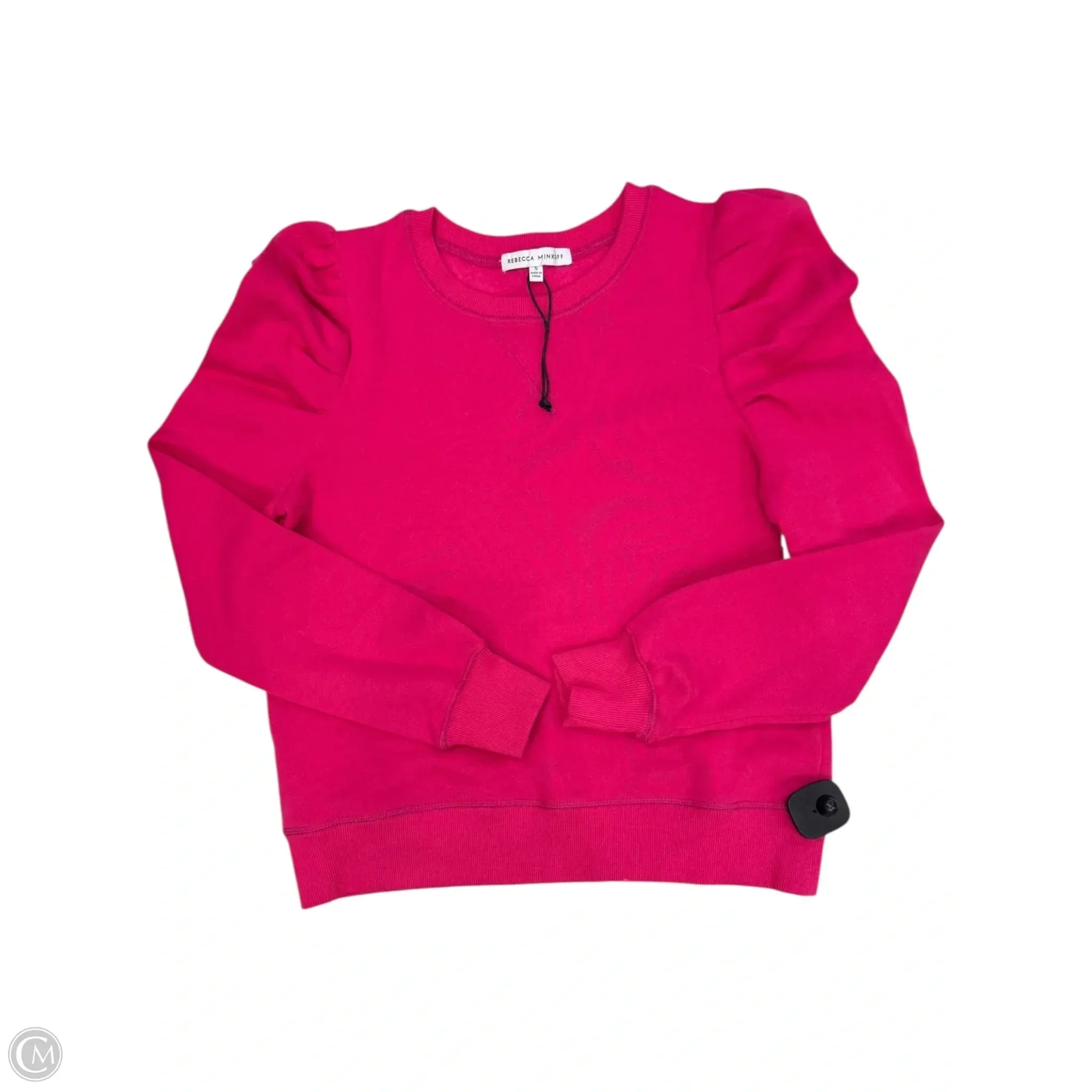 Gentle Breeze Lightweight Composite Sweatshirt Designer By Rebecca Minkoff In Pink, Size: S