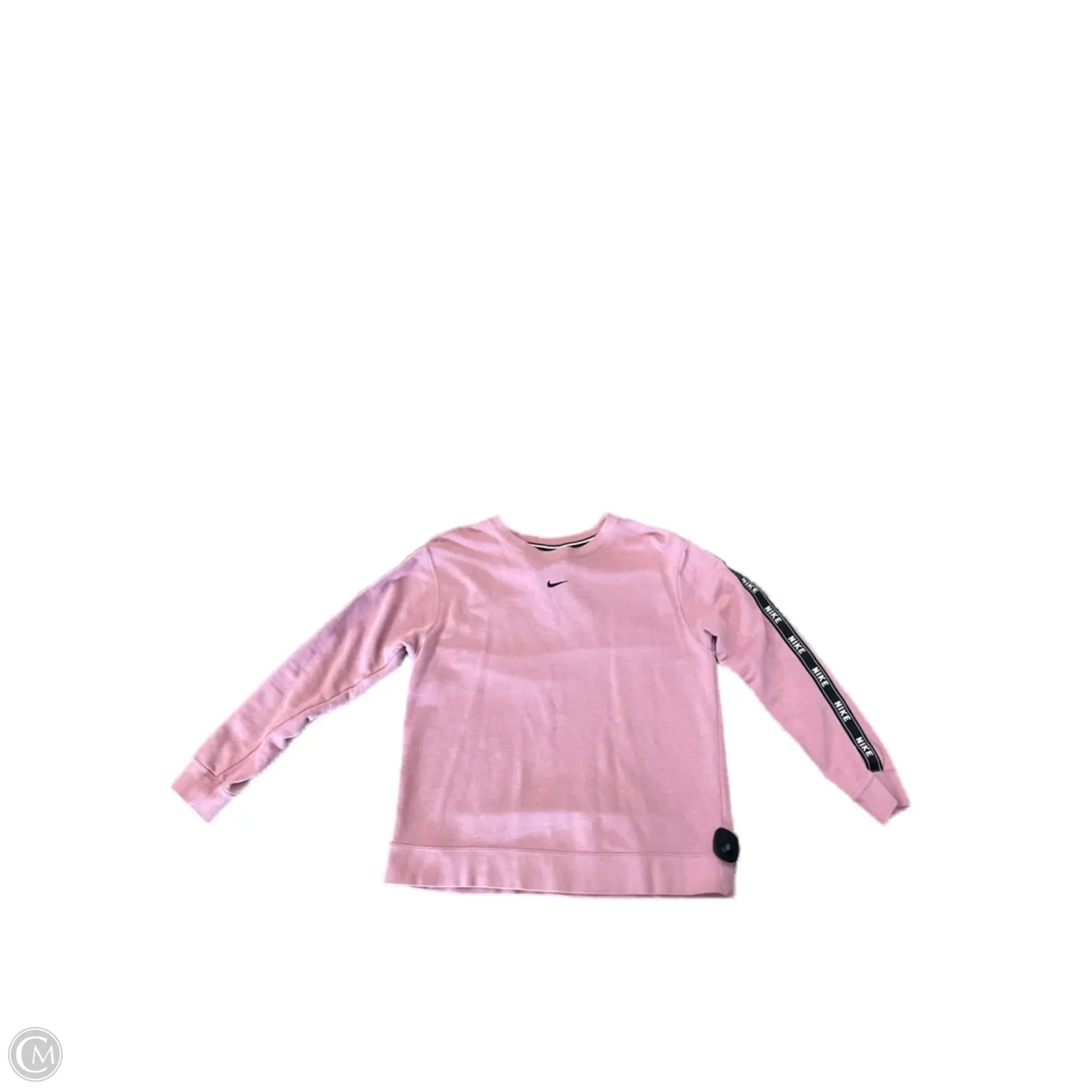 Heroine Glow Athletic Sweatshirt Crewneck By Nike In Pink, Size: M
