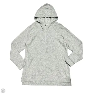 Comfort Fit Festival Air Athletic Sweatshirt Hoodie By The North Face In Grey, Size: Xl