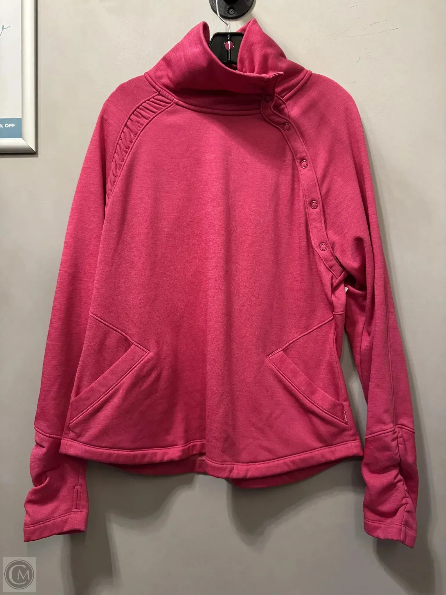 Sweatshirt Collar By Ryka In Pink, Size: 2x PressureRelief Seams Soft Motion