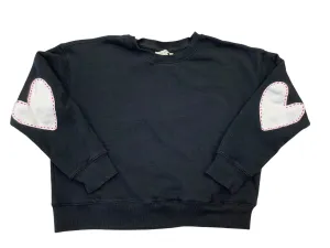 Sweatshirt Crewneck By Kerri Rosenthal In Black, Size:L Movement Friendly