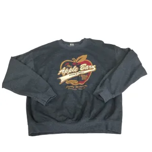 Sweatshirt Crewneck By Gildan In Grey, Size: M ThermalRegulatingFabric