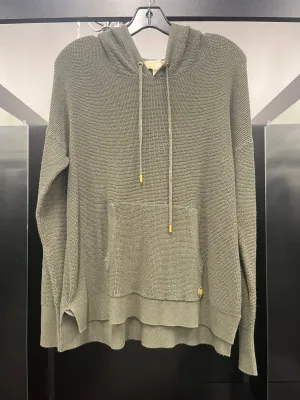 MoistureManagement Technology Sweatshirt Hoodie By Michael Kors In Green, Size: M