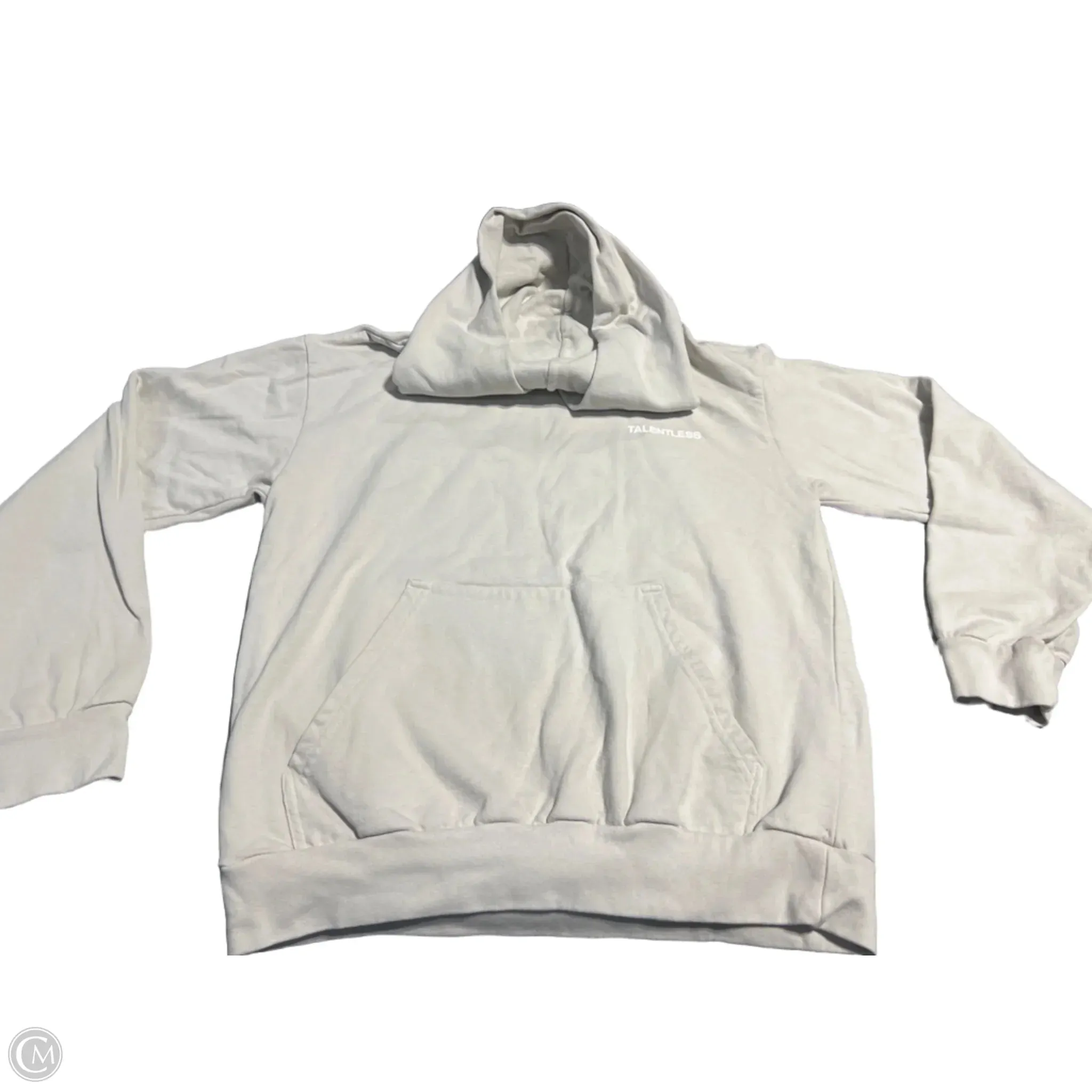 Organic Cotton Sweatshirt Hoodie By Cmb In Grey, Size: M