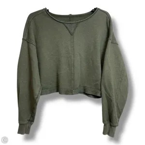 Sweatshirt Crewneck By Aerie In Green, Size: Xs Stylish Protection Work-Ready