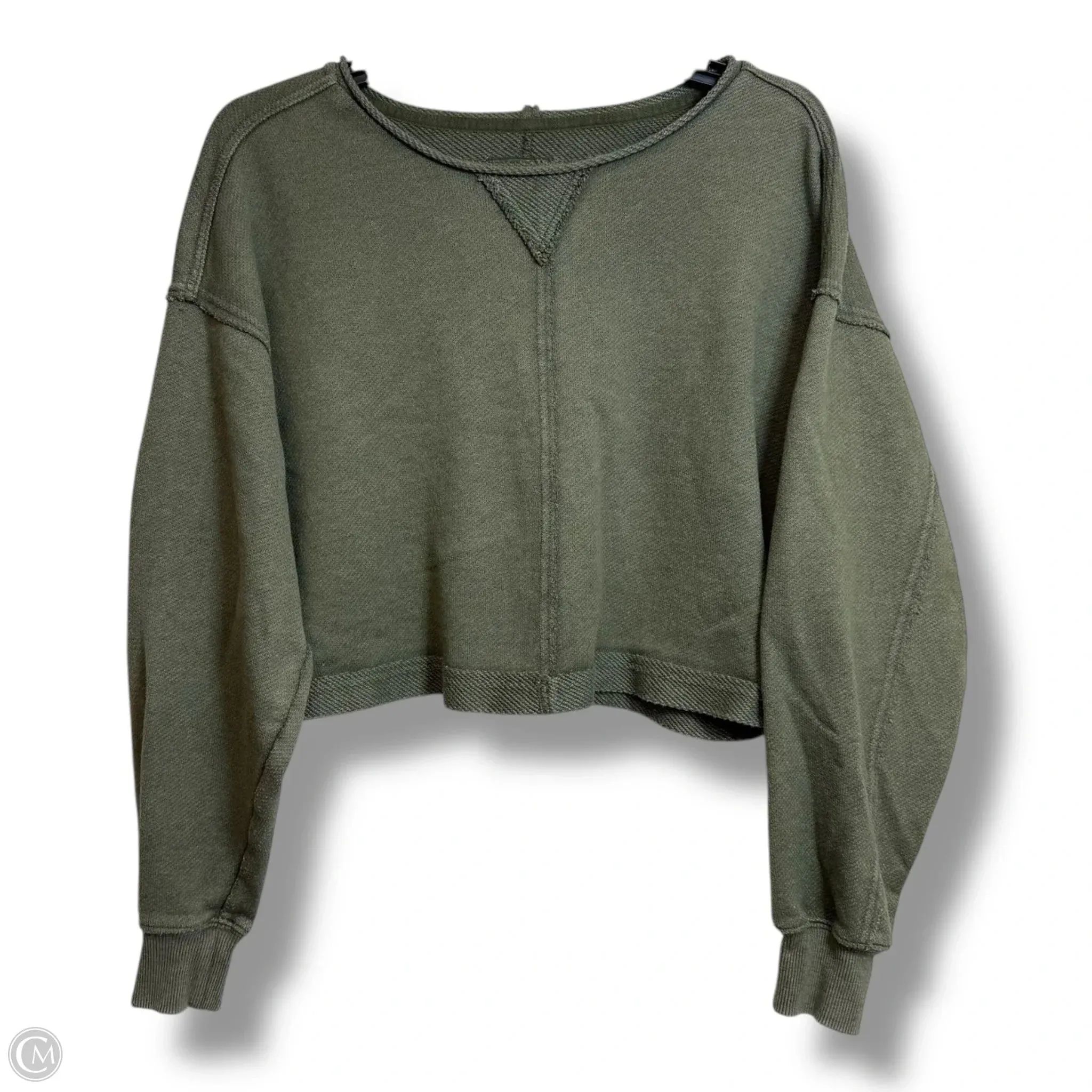 Sweatshirt Crewneck By Aerie In Green, Size: Xs Stylish Protection Work-Ready