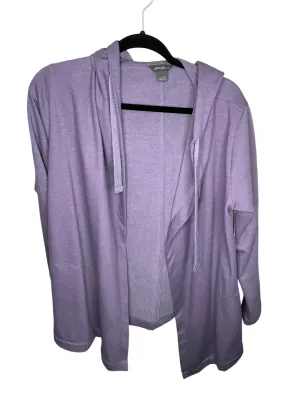 Sweatshirt Hoodie By Eddie Bauer In Purple, Size: S Layered Skirt Trans Glow