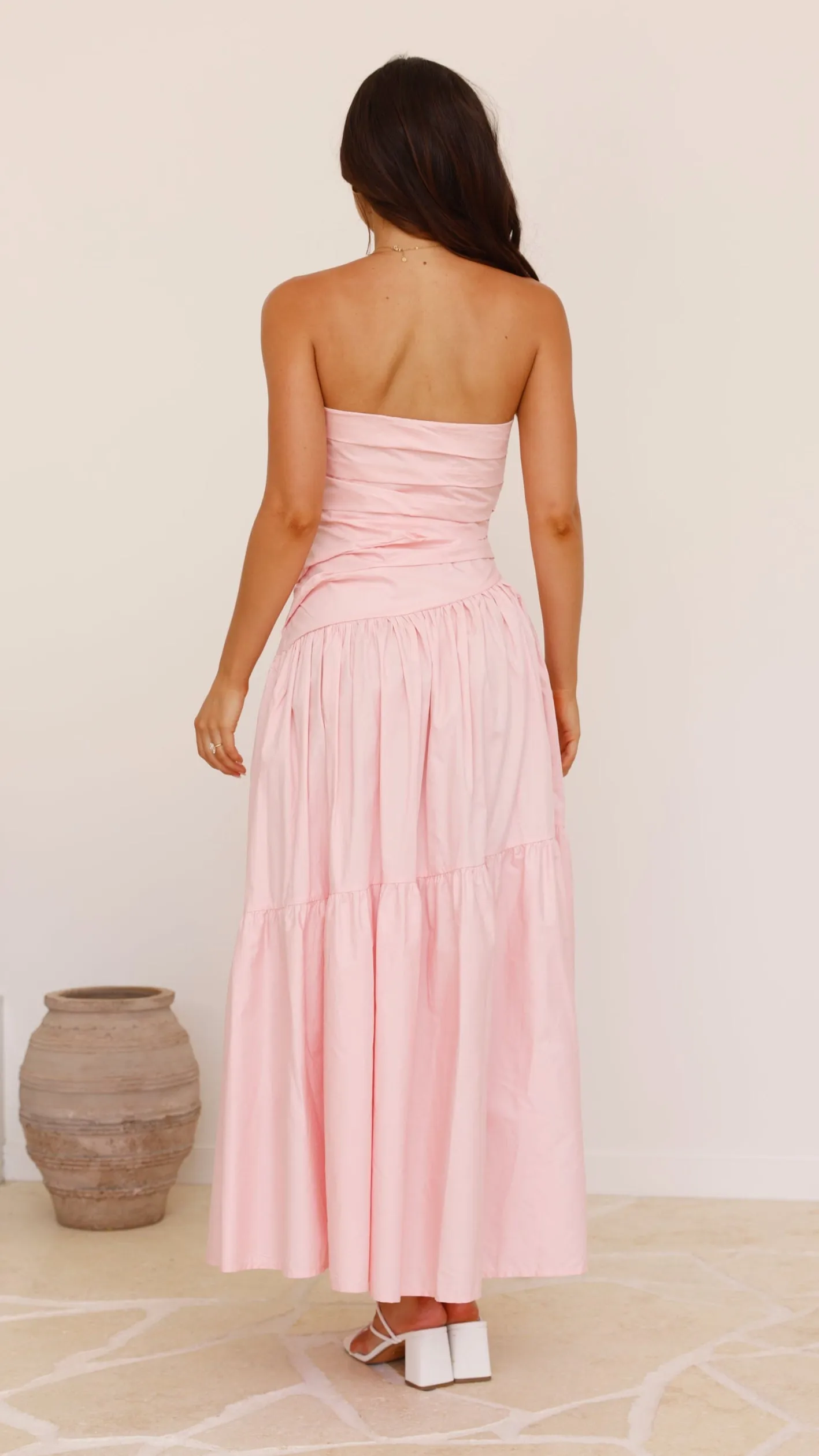 Grace Flow Lola Maxi Dress - Pink