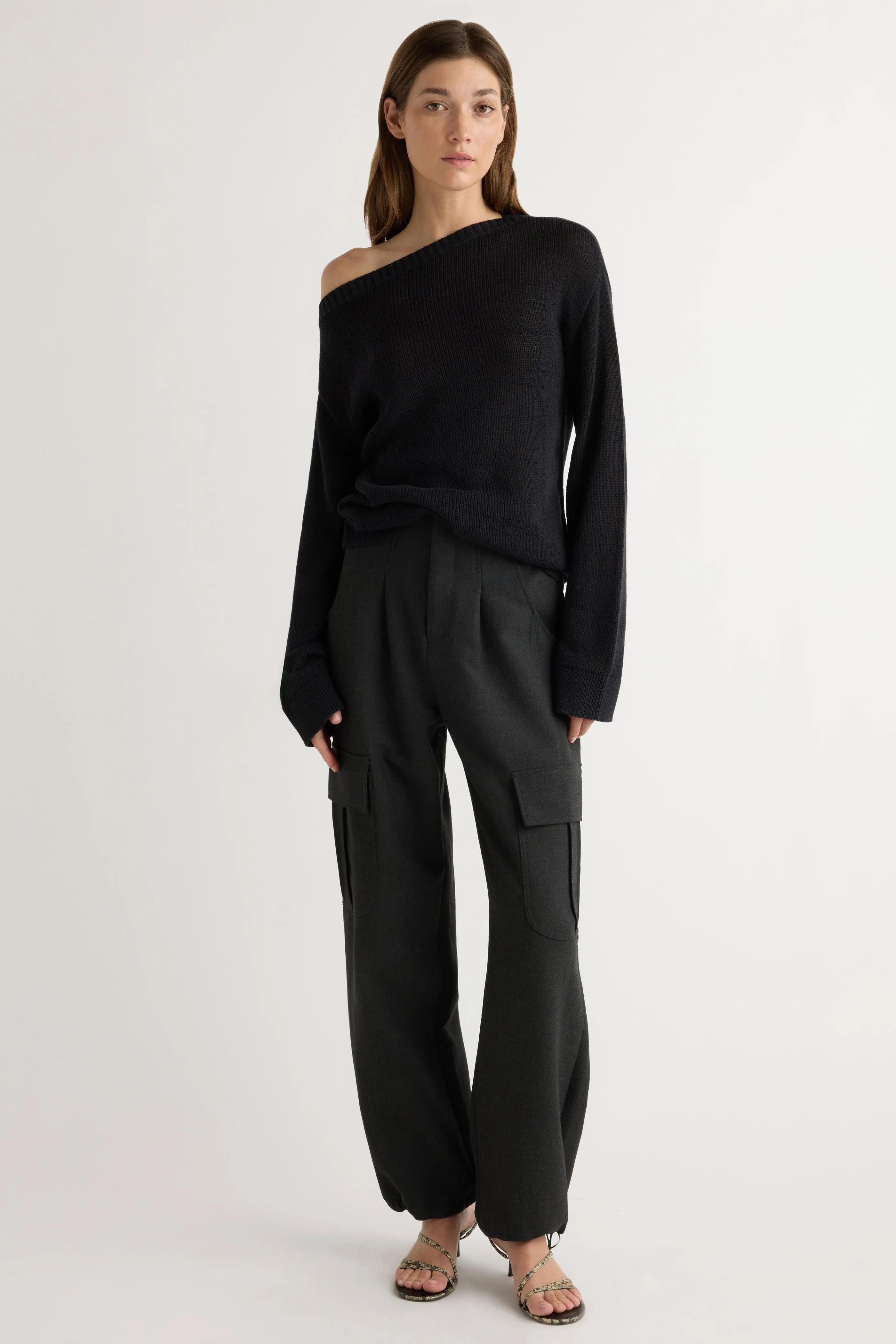 Issa Lightweight Off-Shoulder Sweater Everyday Comfort