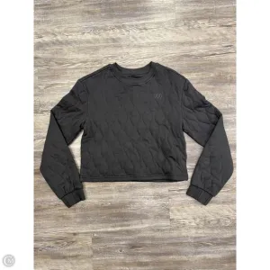 Sweatshirt Collar By Ugg In Grey, Size: S DoubleStitchedEdges Cyber Glow