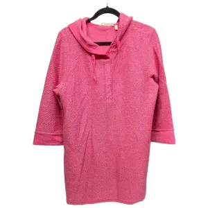Sweatshirt Hoodie By Soft Surroundings In Pink, Size: L Group Mood Recycled Polyester