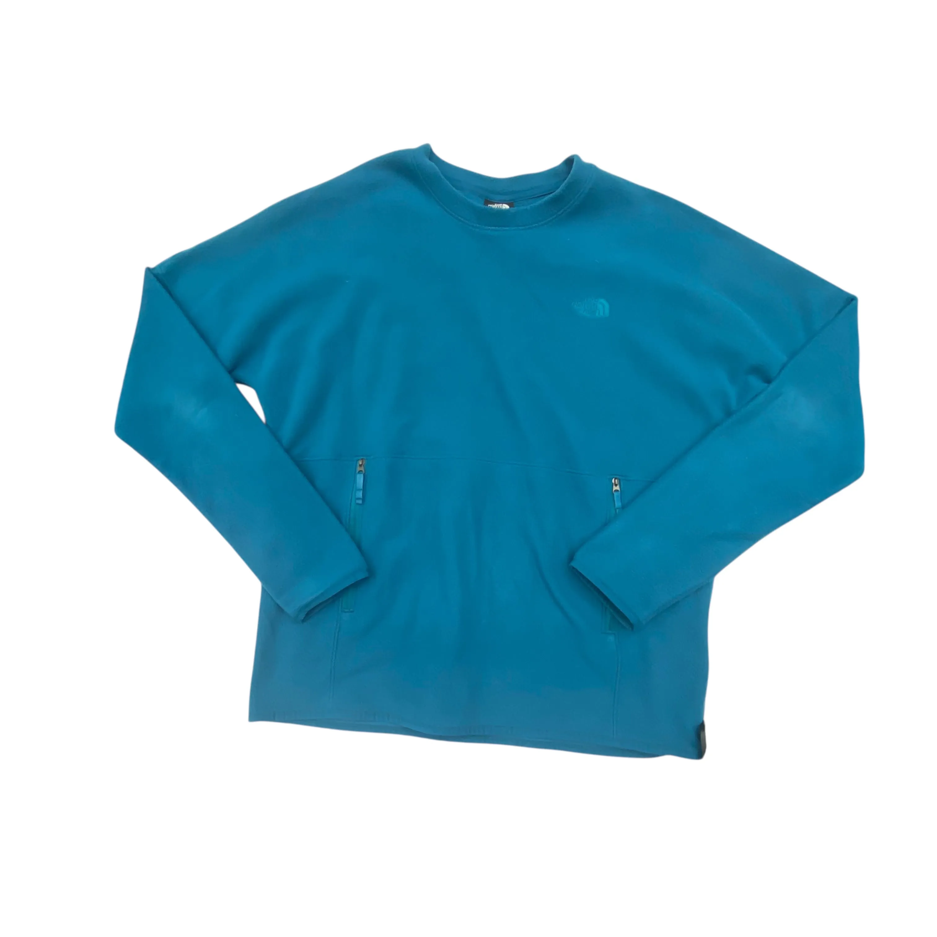 Versatile Design Free Fit Athletic Sweatshirt Crewneck By The North Face In Blue, Size:M