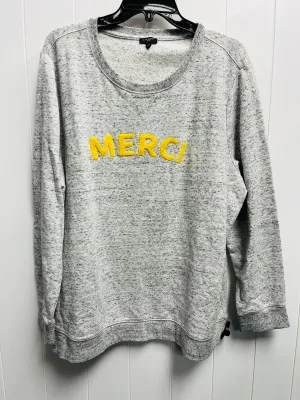 All-Occasion Wear Sweatshirt Crewneck By Talbots In Green & Yellow, Size: 2x