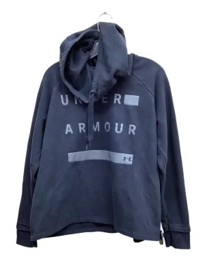 Sweatshirt Hoodie By Under Armour In Black, Size: L All weather