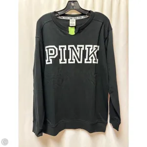 Sweatshirt Crewneck By Pink In Black, Size: M Machine Fit
