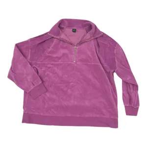 Sweatshirt Collar By Wild Fable In Purple, Size:2X Stage Feel
