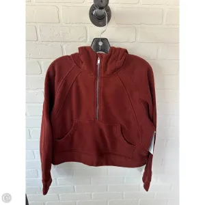 Sweatshirt Hoodie By Clothes Mentor In Brown, Size: L Shape Hug