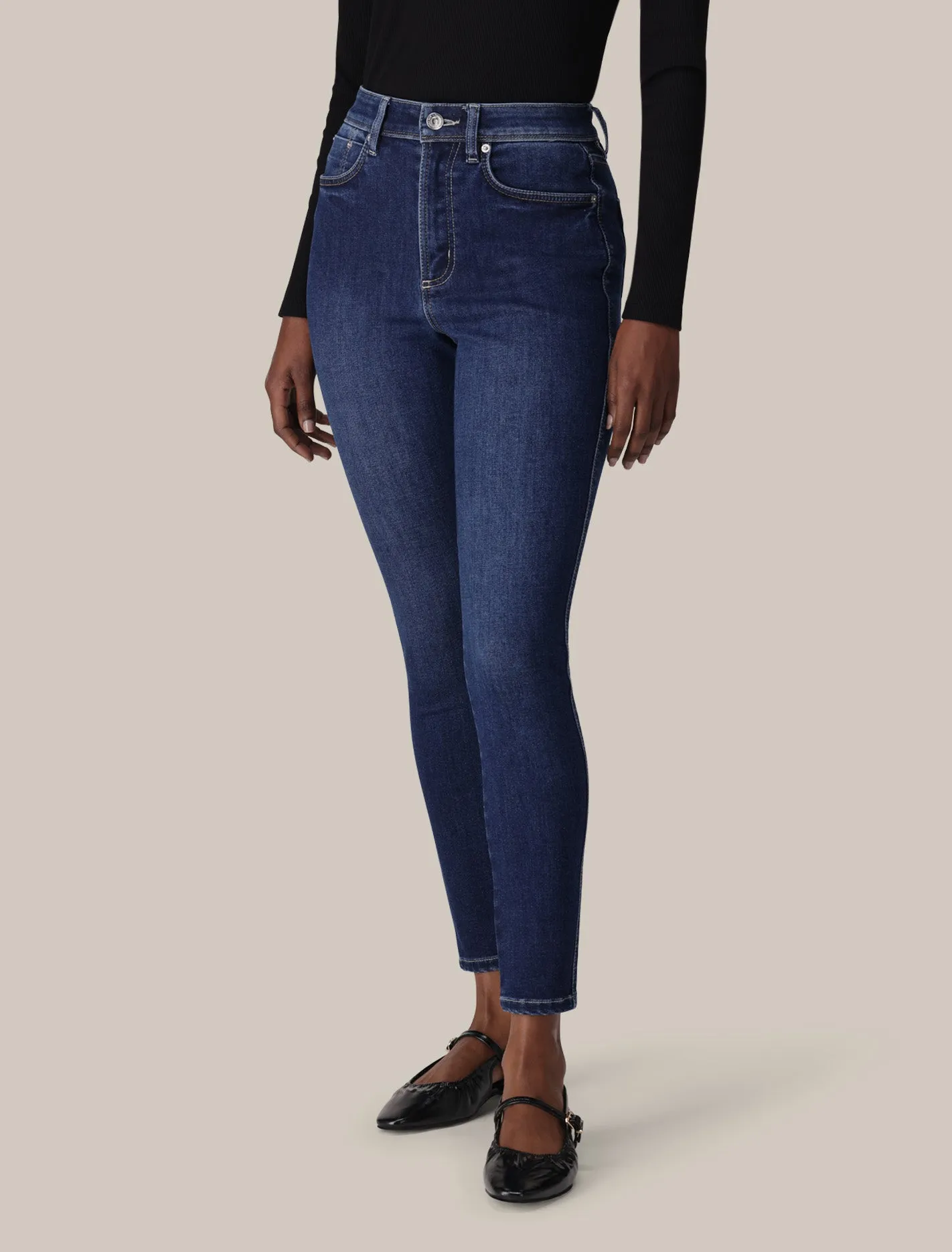 Stretch Soft Plain Favorite Hayley High-Rise Contour Jeans