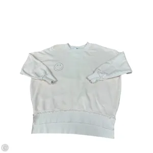 Gentle Breeze Winter Fashion Sweatshirt Crewneck By Cmc In Cream, Size: S