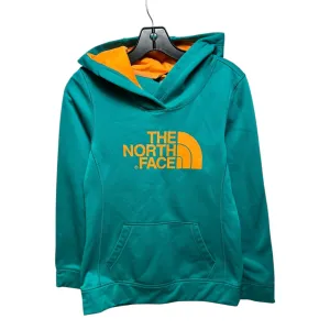 Sweatshirt Hoodie By The North Face In Teal, Size: S Laid-Back Outfit