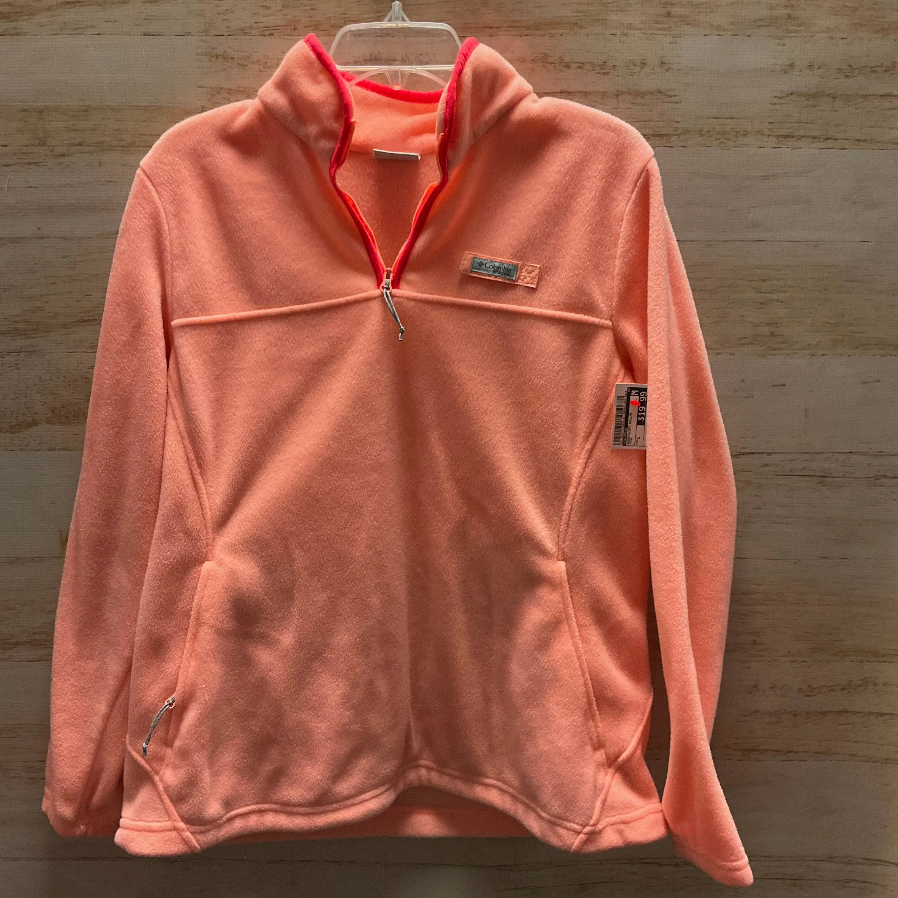 Sweatshirt Collar By Columbia In Pink, Size: L Polish Glow Wind Ease