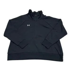 Eco Core Sweatshirt Collar By Under Armour In Black, Size:1X