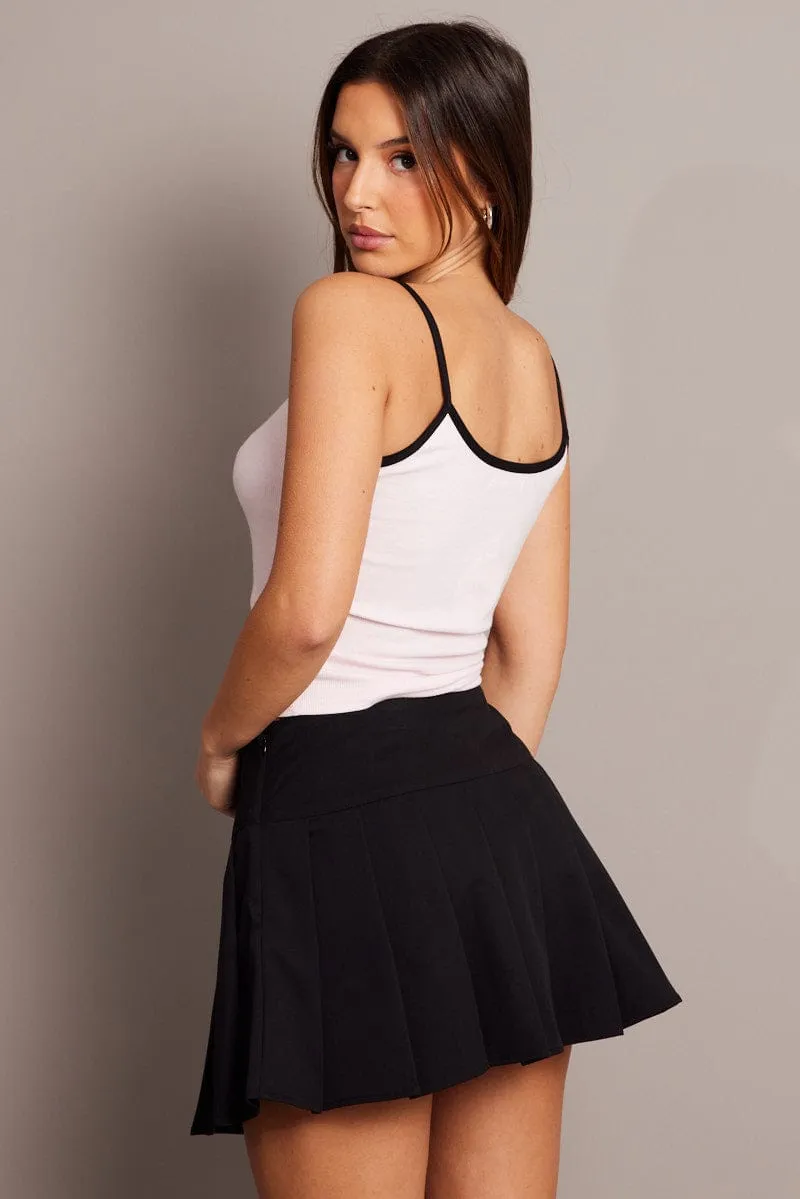 Pink Ribbon Top Singlet Move Fast