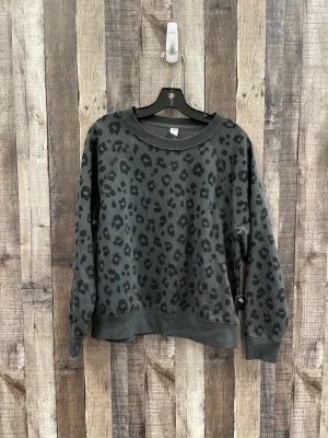 Sweatshirt Crewneck By Old Navy In Animal Print, Size: M World Edge Comfortable fit