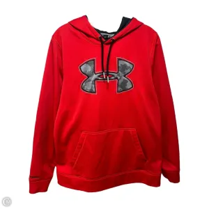 Craft Core Sweatshirt Hoodie By Under Armour In Red, Size: M