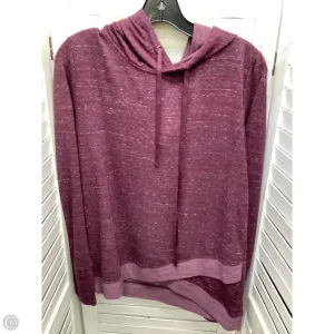 Athletic Sweatshirt Hoodie By Athleta In Maroon, Size: M Virtual Fit Modern Chic