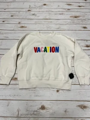Sweatshirt Crewneck By Z Supply In Cream, Size: S Relaxed trousers Layered Look