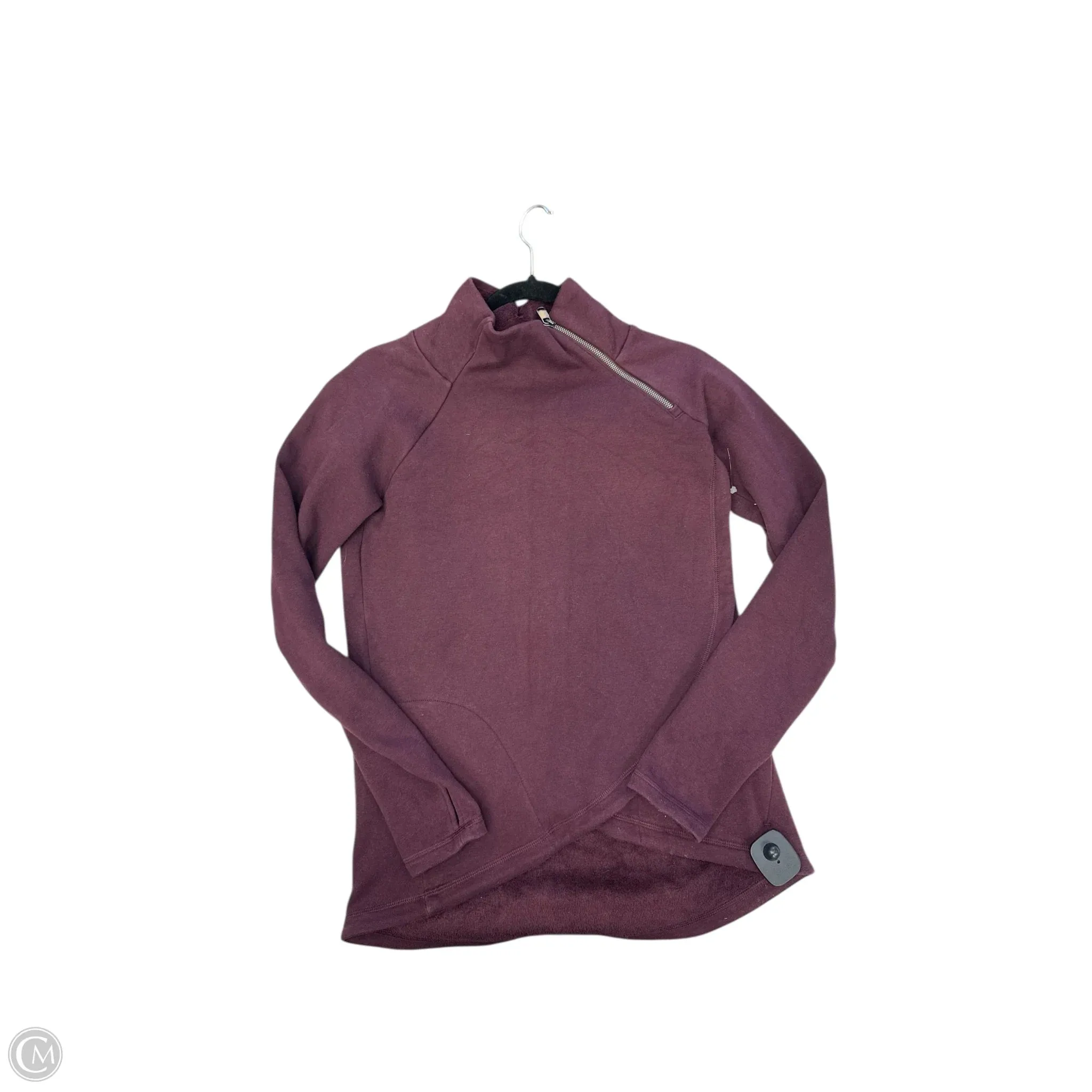 AbrasionResistantThread Athletic Sweatshirt Collar By Athleta In Purple, Size: Xs