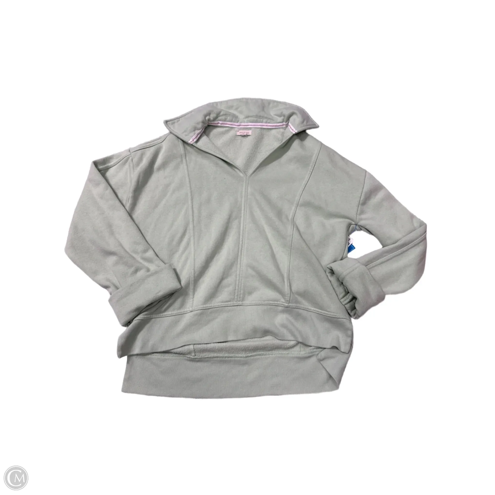 Sweatshirt Collar By Pilcro In Green, Size: Xxs Sophisticated Style