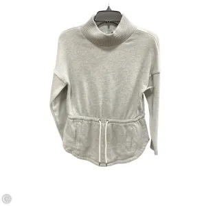 Athletic Sweatshirt Crewneck By Lou And Grey In Grey, Size: Xs Cozy Cardigan