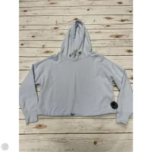 Athletic Sweatshirt Hoodie By Calvin Klein Performance In Blue, Size: S Seamless transition Metal Core