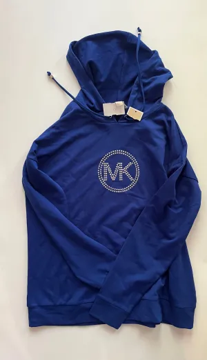 UVProtectionCloth Royal Blue Sweatshirt Hoodie Michael Kors, Size M