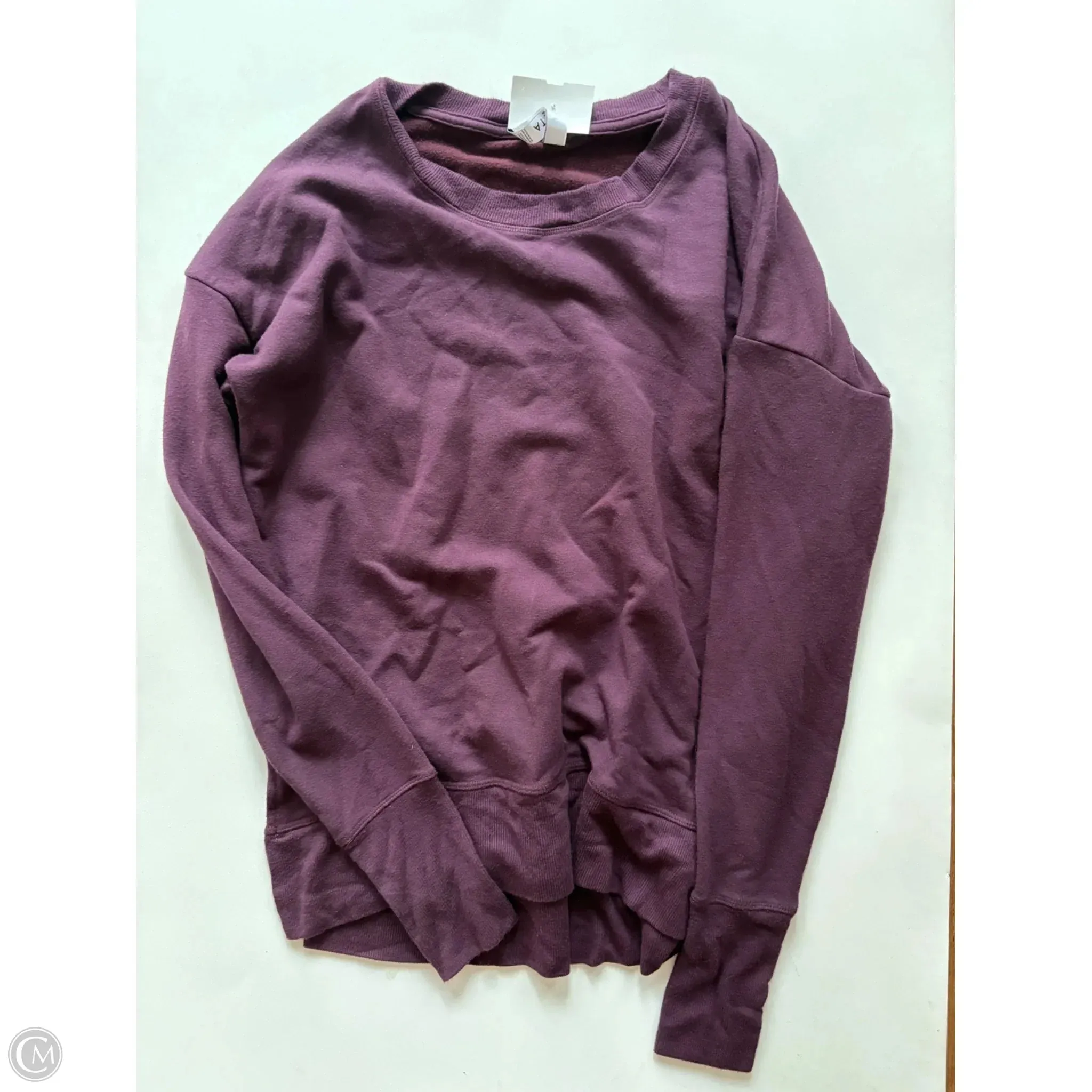 Sweatshirt Crewneck By Athleta In Purple, Size: S Princess Glow