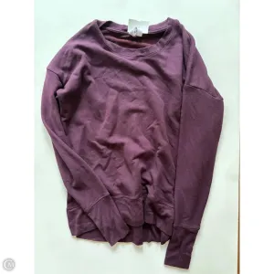 Sweatshirt Crewneck By Athleta In Purple, Size: S Princess Glow