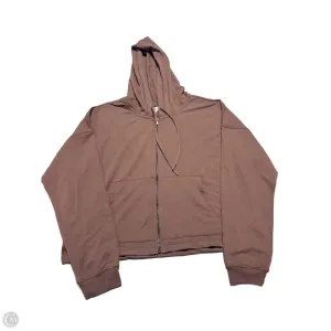Sweatshirt Hoodie By 90 Degrees By Reflex In Brown, Size: Xxl CompactFold