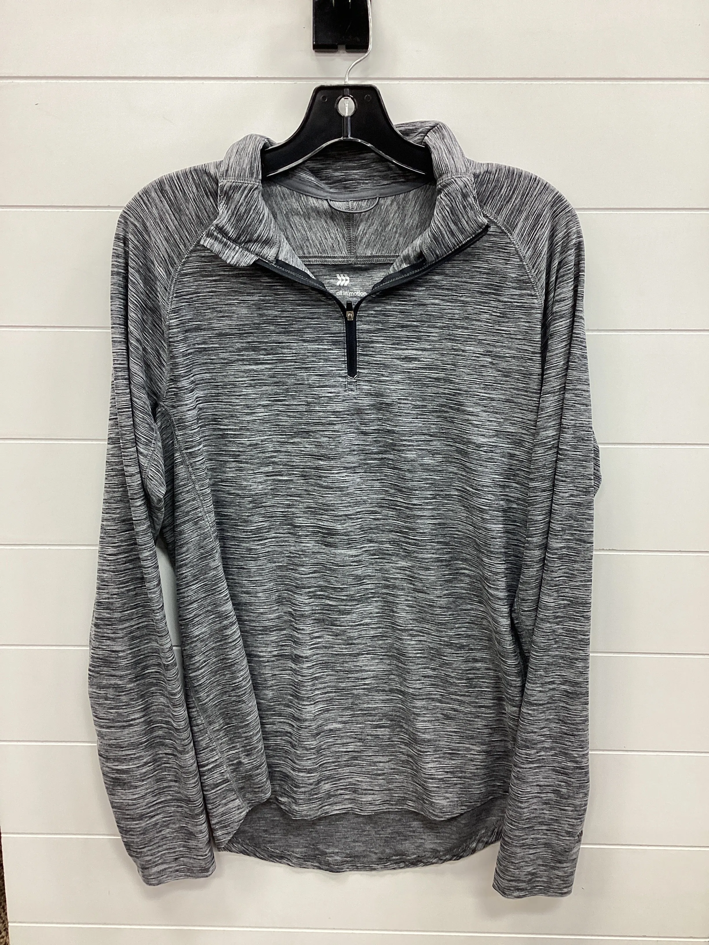 Romance Fit Athletic Sweatshirt Collar By All In Motion In Grey, Size:M