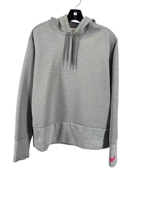 Outdoor Comfort Sweatshirt Hoodie By Nike In Grey, Size: Xl