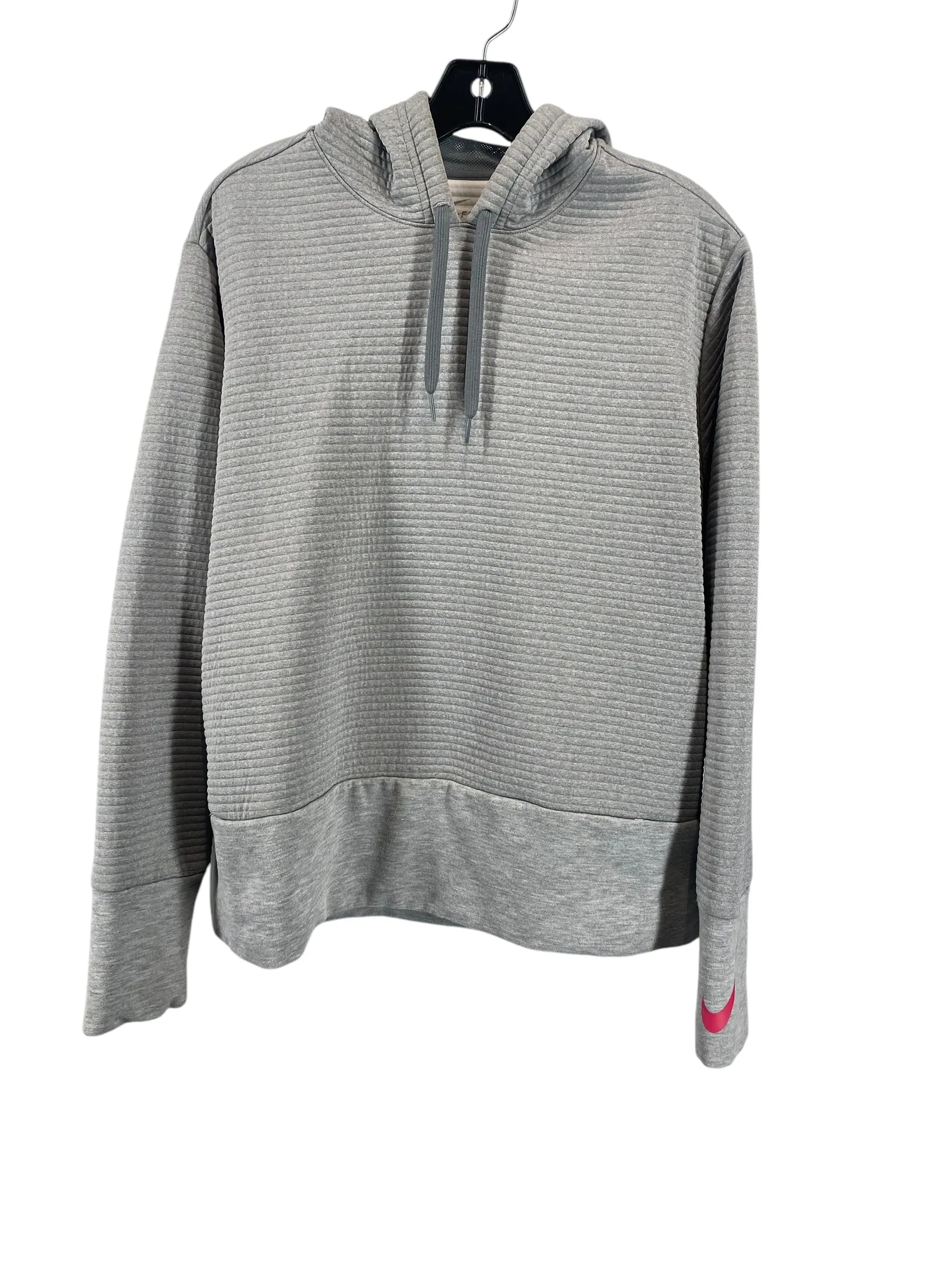 Outdoor Comfort Sweatshirt Hoodie By Nike In Grey, Size: Xl