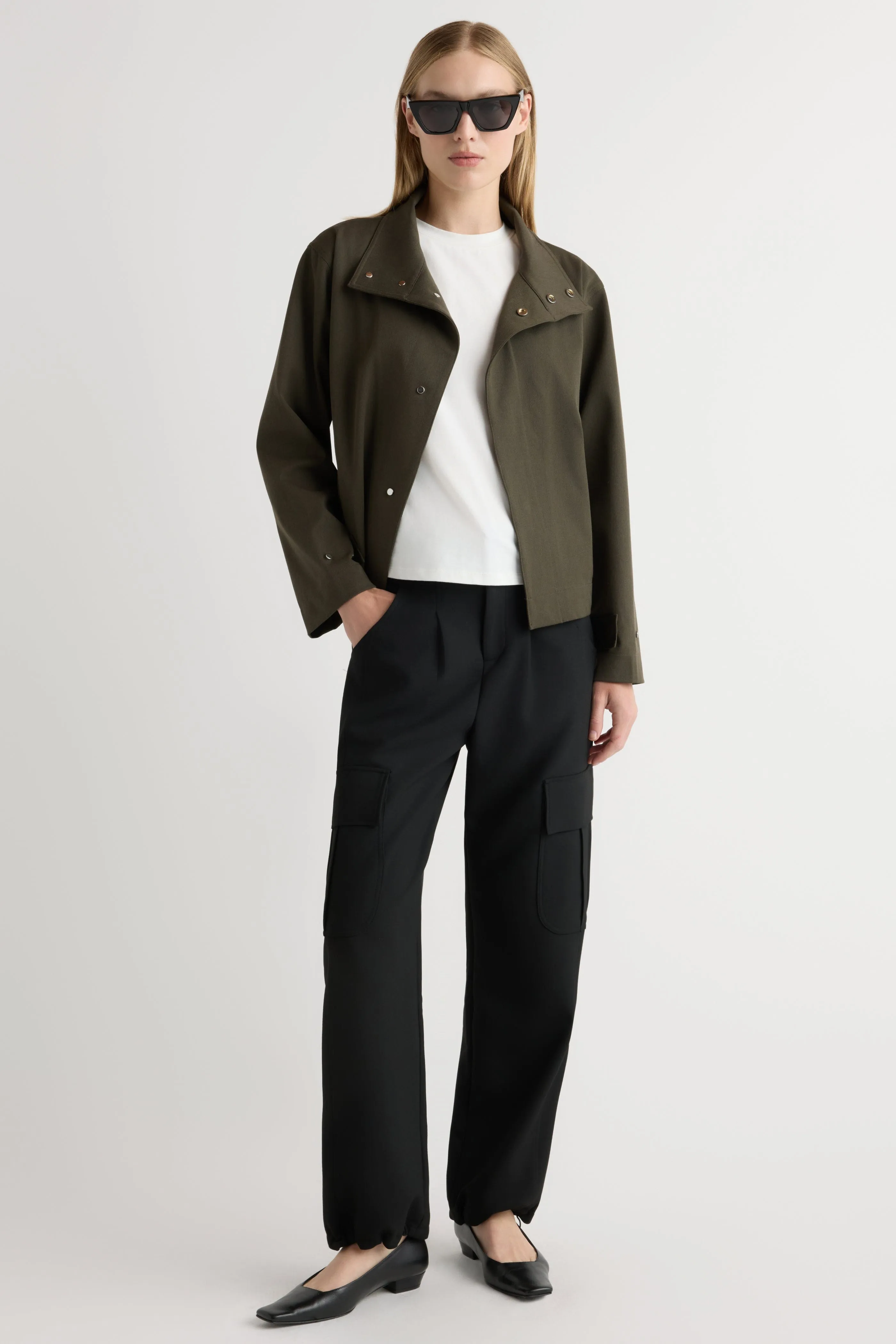 Lynda Tailored Utility Pant Water Resistant Finish